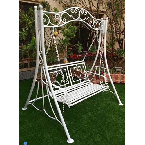 Iron Garden Swing - Color: White