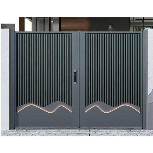 Iron Main Gate - Open Style: Swing