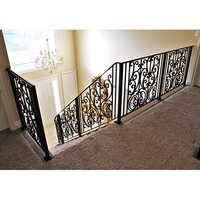 Iron Stair Railing - Color: '