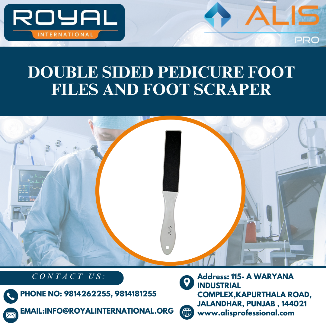 Double Sided Pedicure Foot Files And Foot Scraper