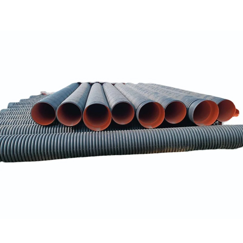 500mm Dwc Drainage Pipe - Color: Black And Orange