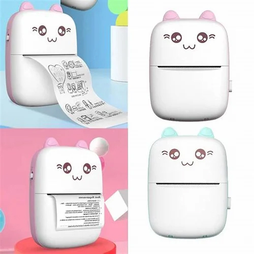 Mini Portable Bluetooth Printing Machine - Plastic Material, Automatic Functionality For Restaurant Use