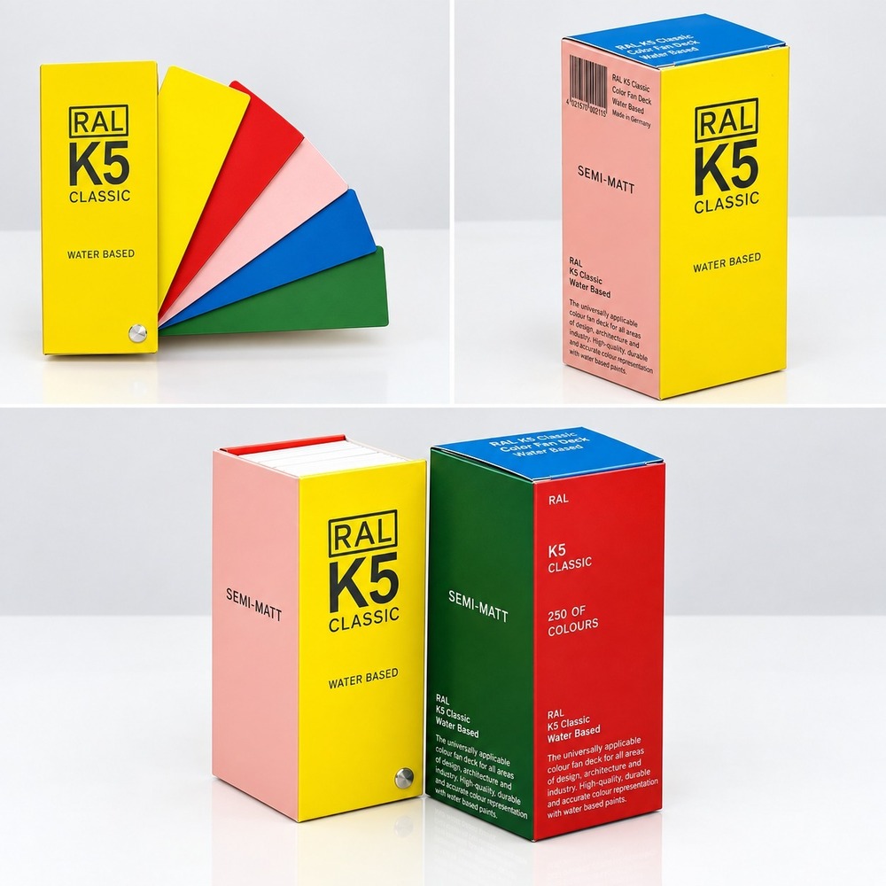 RAL Shade Card K5 Classic
