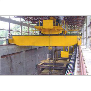 Yellow Overhead Crane By Varun Engineers
