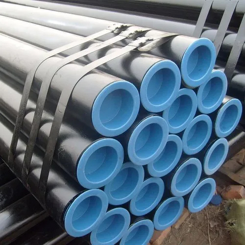 Round Galvanized Iron Pipe - Color: Black