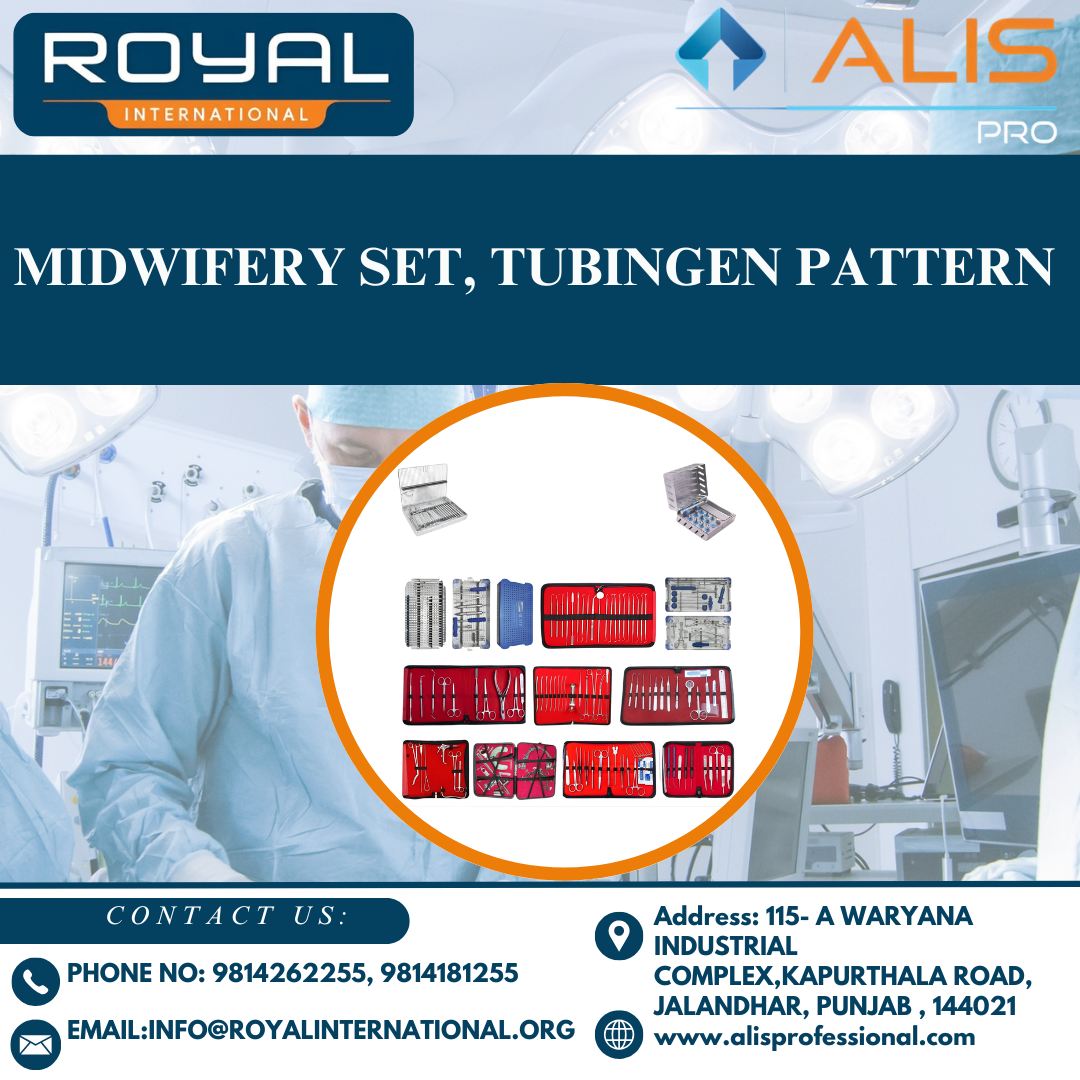 Midwifery Set, Tubingen Pattern - Instruments Type: Surgical Instruments
