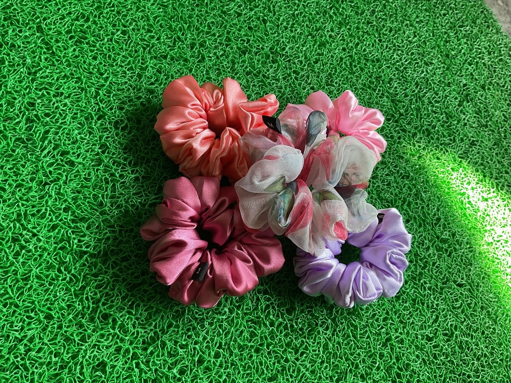Hair scrunchies