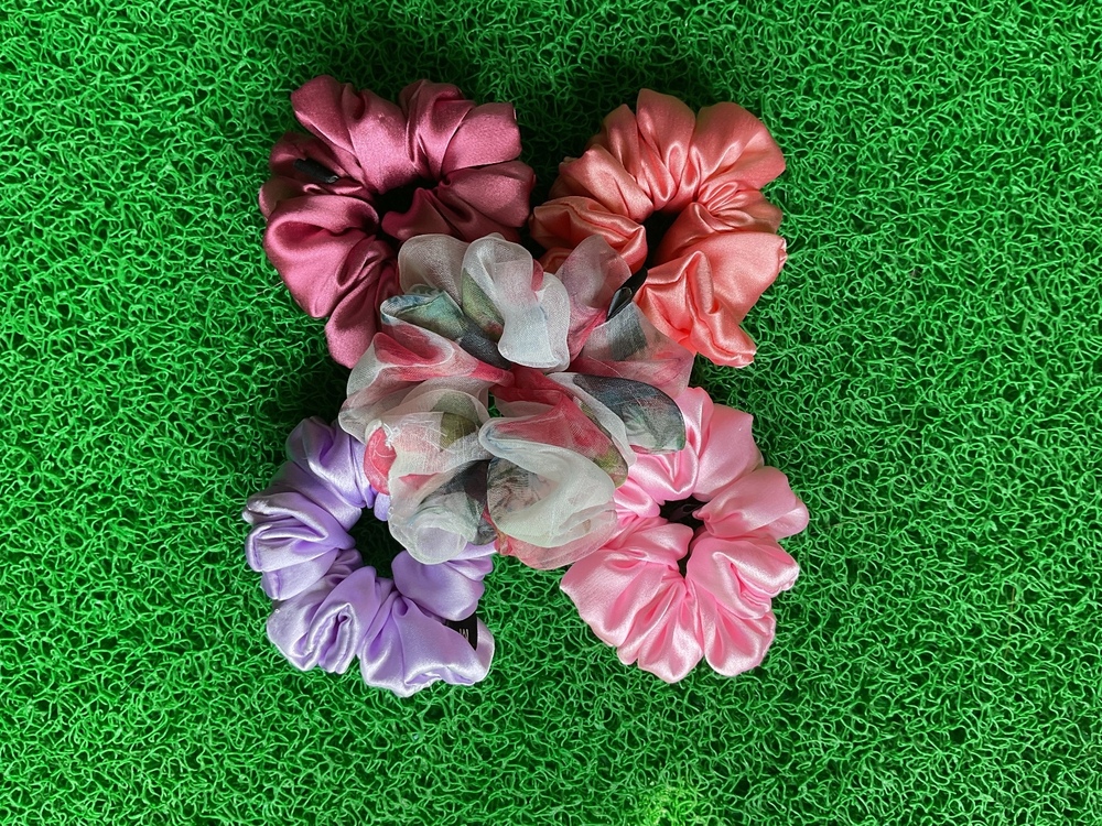 Hair scrunchies