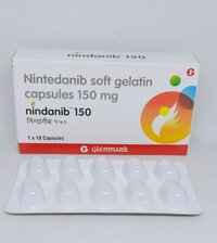 Nindanib Soft Gelatin Capsules - 150 Mg, Genuine Pharmaceutical Product For Ipf, Nsclc, And Ssc-ild Management, International Shipping Available