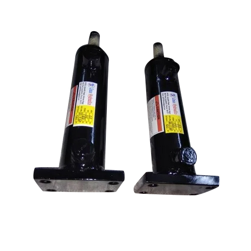 Rear Flange Mounting Hydraulic Cylinder - Color: Black