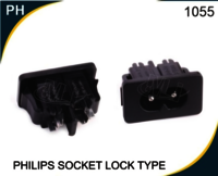 Philips Sockets Lock Type - Durable Metal Or Plastic, 6a Rated Current, Pcb Mounting, Ideal For Various Electrical Applications | Corrosion-resistant, Easy Installation
