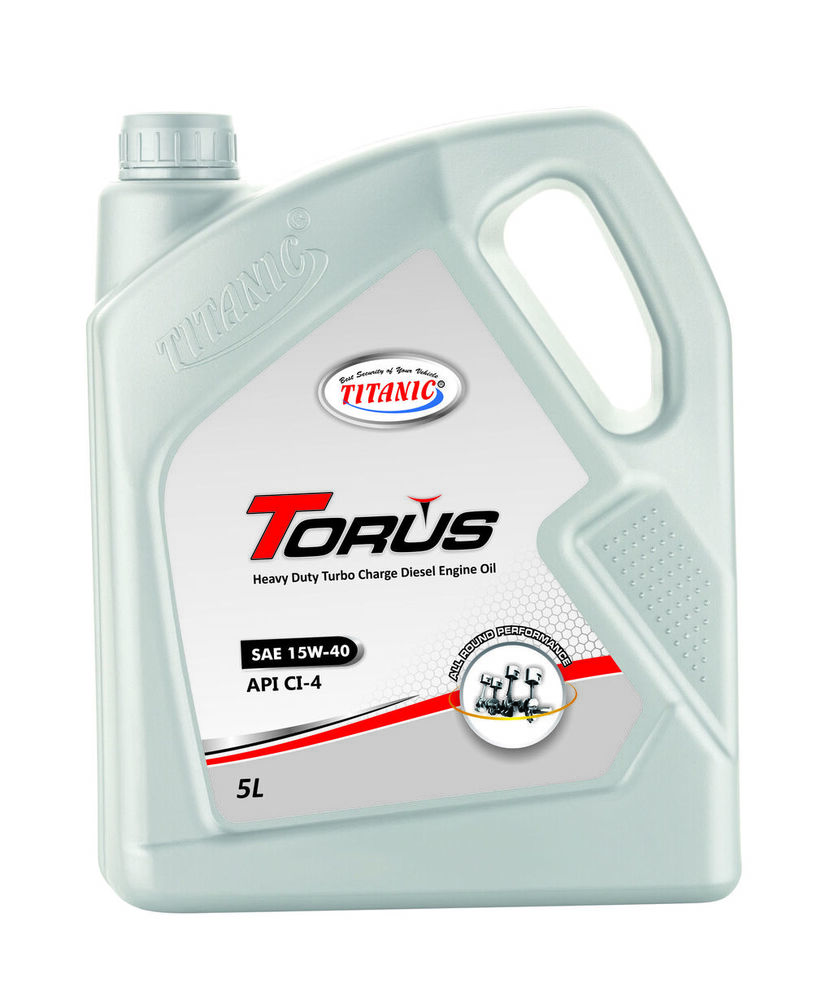 TITANIC TORUS SAE 15W-40 API CI-4 ENGINE OIL