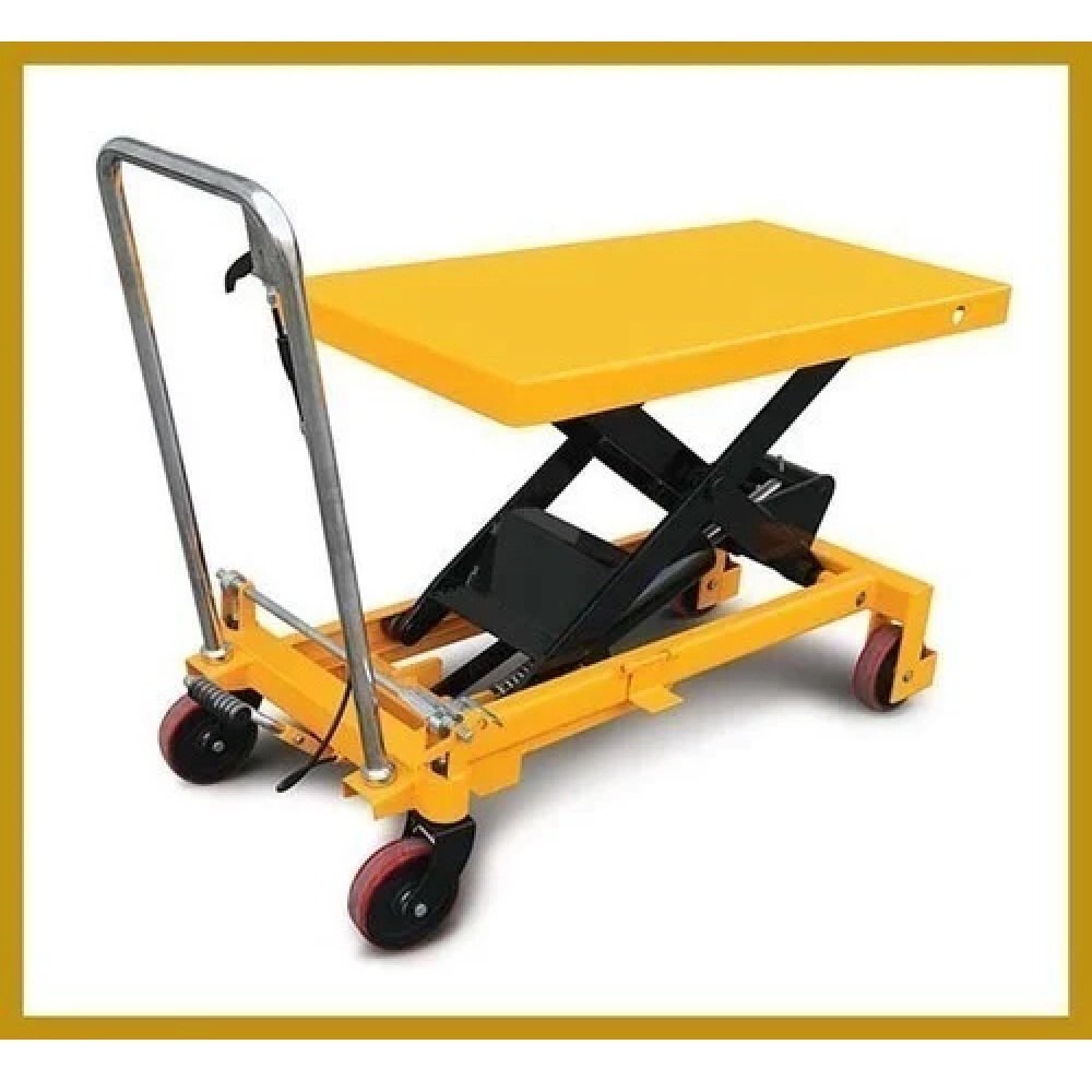 Portable Manual Scissor Table - Attributes: Strong