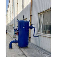Air Compressor Tank - 5000 L Mild Steel , Vertical Orientation, Rust Proof, Blue Color, 250 Psi Pressure Rating