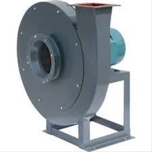 Exhaust Blowers Large Volume Mild Steel Centrifugal Blower V-Belt Drive, For Industrial - Color: Grey