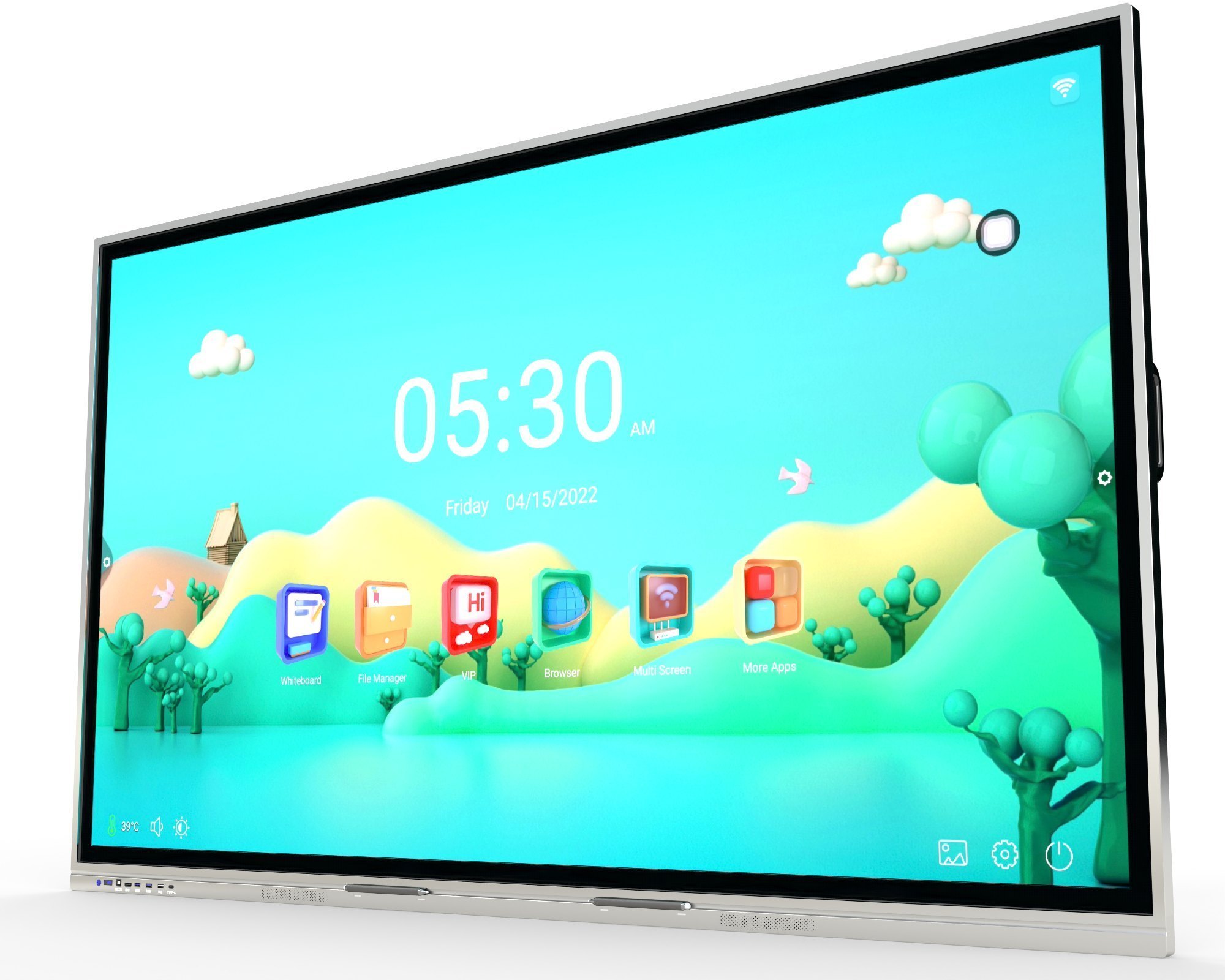 Samsung Interactive Flat Panel Wa65d - Color: Black