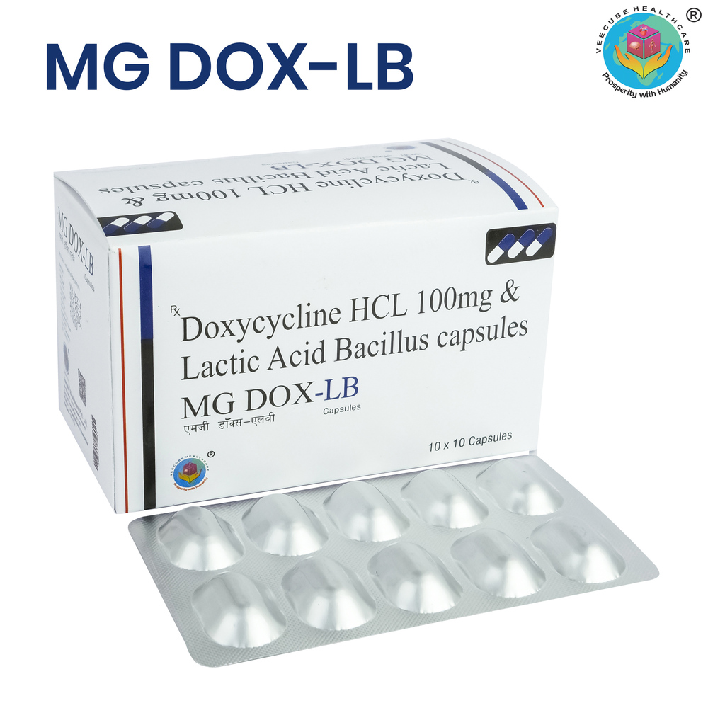 Doxycycline HCL 100mg a  Lactic Acid Bacillus