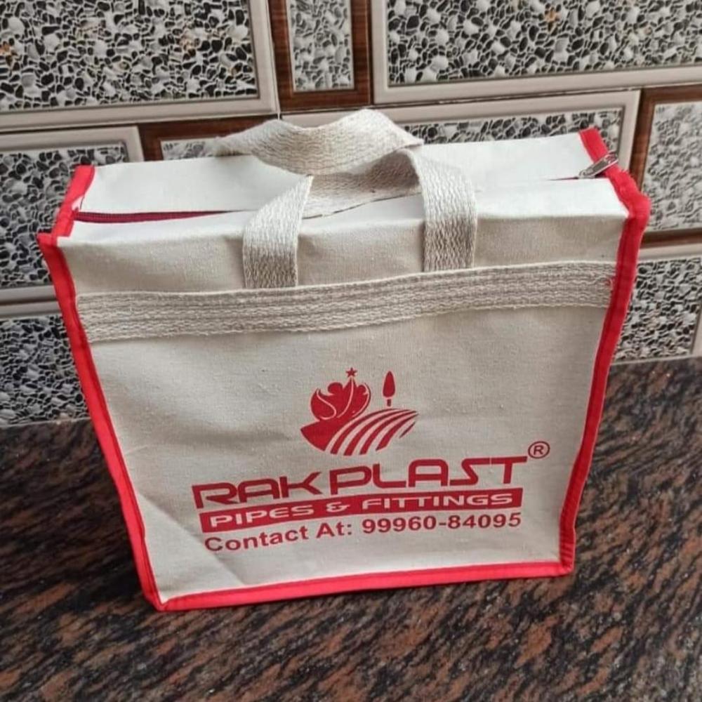 Promotional Canvas Bags For Electrical Companies - Color: Multicolor