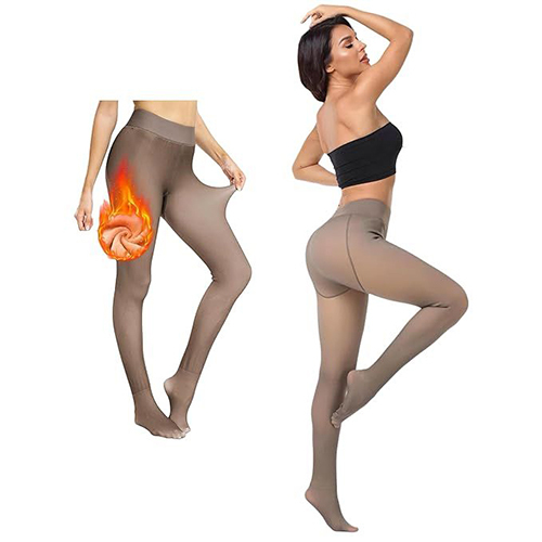Woolen Leggings - Color: Black