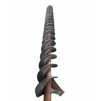 Heavy Duty Earth Auger Bit - Color: Grey