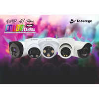 Colored Night Vision Camera - Metal Dome Design , Advanced Outdoor Ip Technology For Clear Low Light Monitoring
