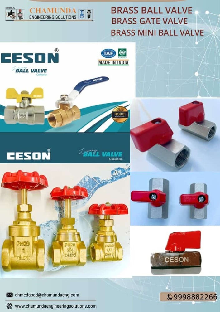 Chrome Plated Brass Mini Ball Valve