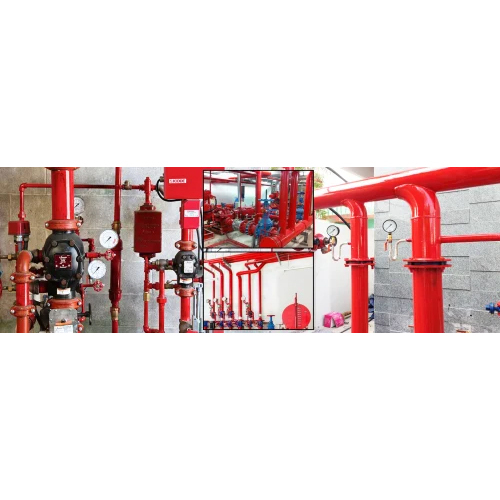 Ms Fire Sprinkler System - Color: Red