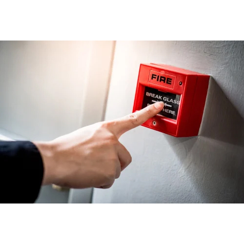 Ms Fire Alarm System - Color: Red