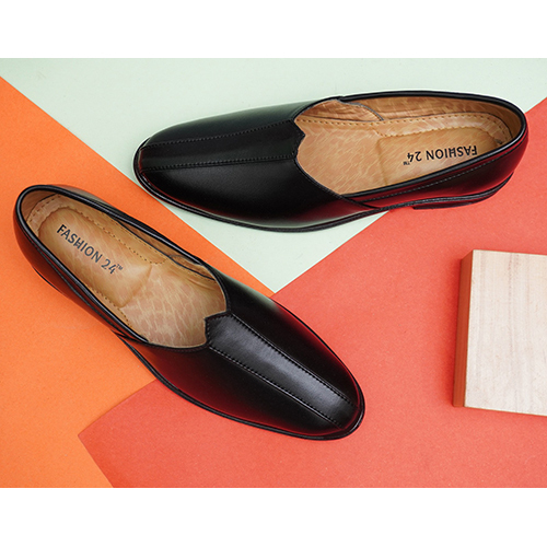 Fancy Leather Shoes - High-Quality Leather Medium Heel Available in Multiple Colors | Washable EVA Insole for Comfort and Support