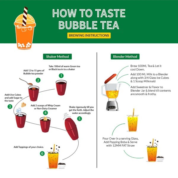 Spiced Chai Bubble Tea Premix 1kg - Alcohol Content (%): Na