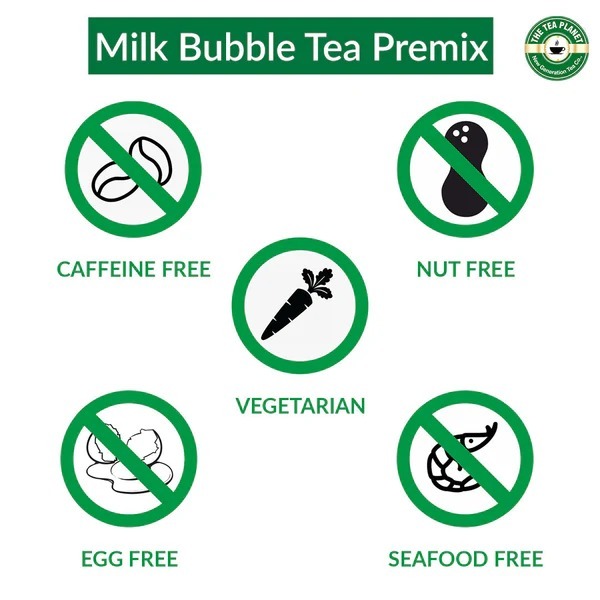Spiced Chai Bubble Tea Premix 1kg - Alcohol Content (%): Na