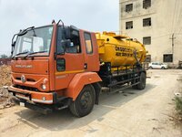 Truck Mounted Sewer Suction Cum Jetting Machine 10000 Liter