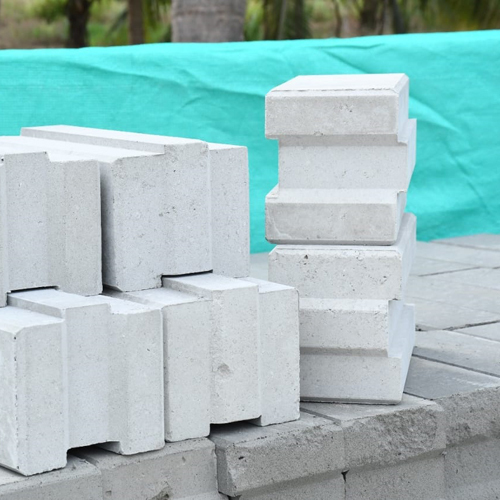 6 Inch Interlock Bricks - Feature: High Strength
