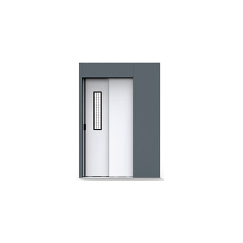 Single Skin Panel Telescopic Manual Door
