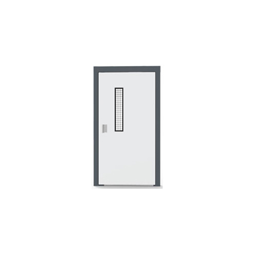 Offset Vision Metallic Swing Door
