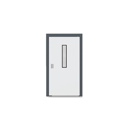Center Vision Metallic Swing Door