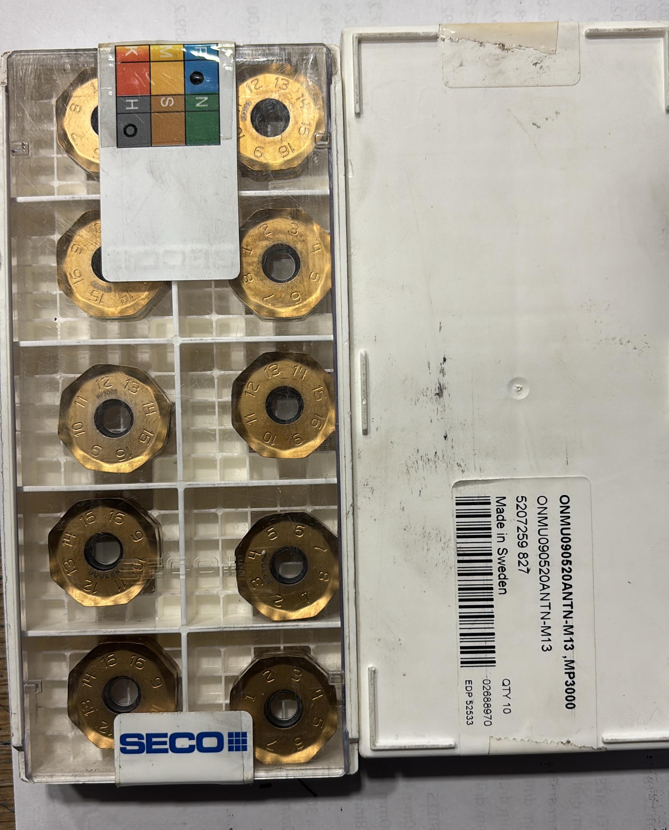 Seco Carbide Inserts