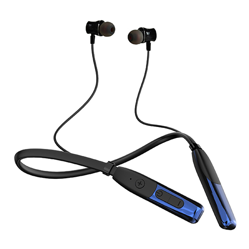 2250 250mah Magnetic On Off Neckband With Vibration Metal Earbuds