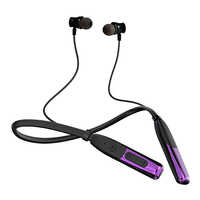 2250 250mah Magnetic On Off Neckband With Vibration Metal Earbuds
