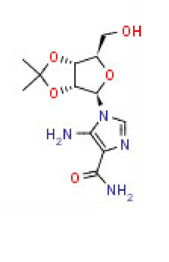 5-Amino-1-((3ar,4r,6r,6ar)-6-(hydroxymethyl)-2,2-dimethyltetrahydrofuro[3,4-d][1,3]dioxol-4-yl)- 1h-imidazole-4-carboxamide