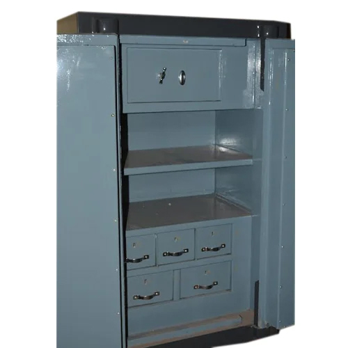 4 Feet Security Lockers - Color: Grey