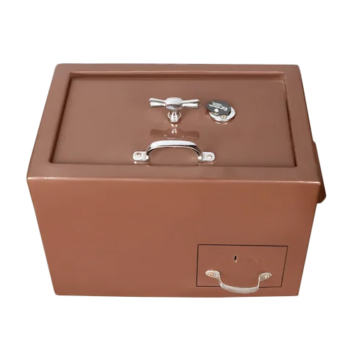 Iron Galla Cash Box - Color: Brown