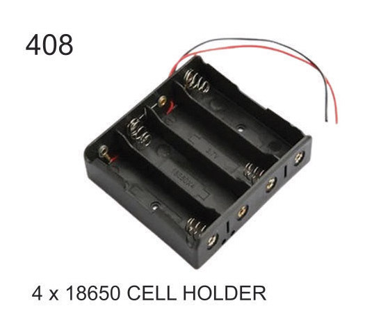 4X18650 CELL HOLDER