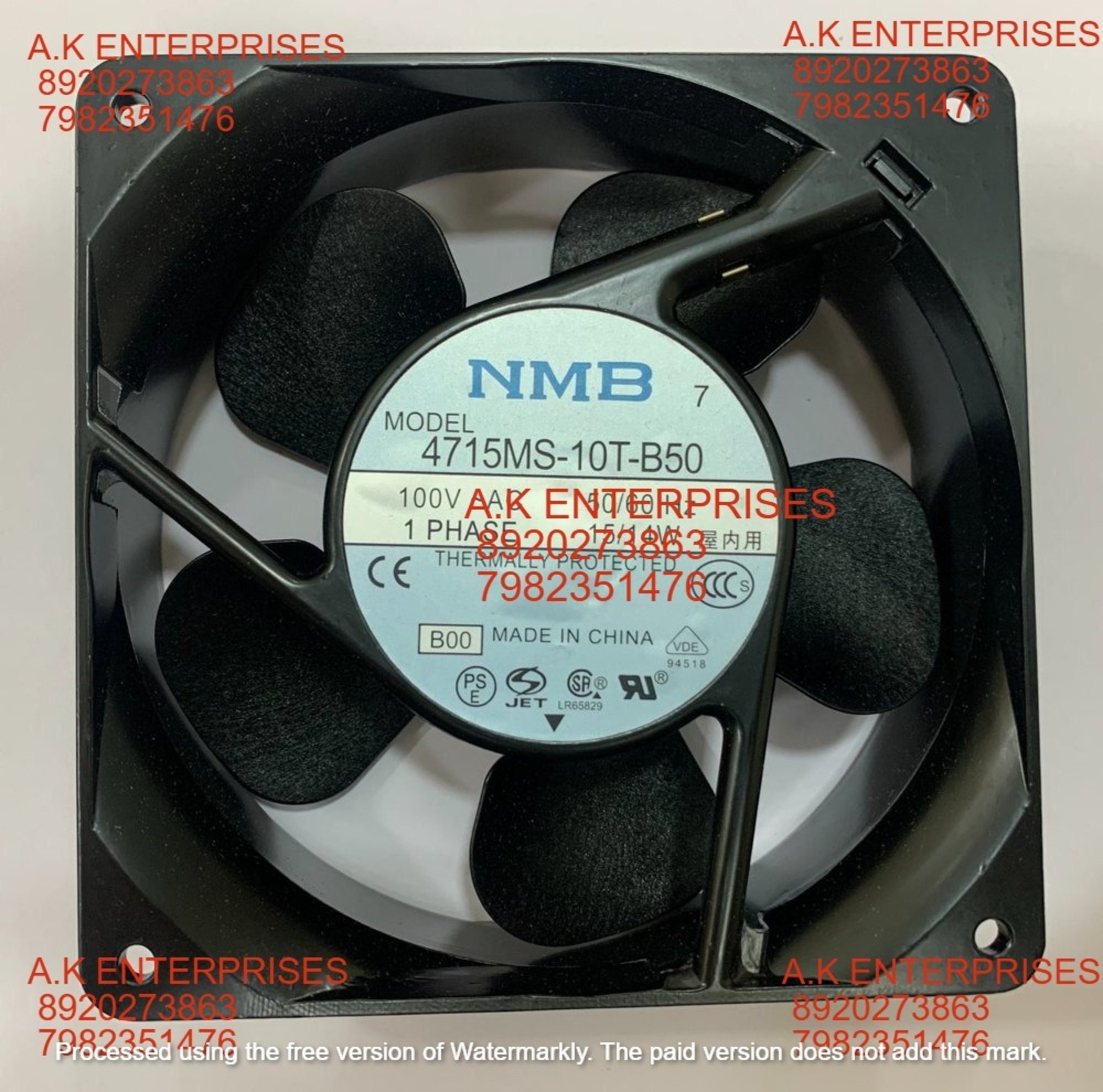Nmb-mat 4715ms-10t-b50 100v 15/14w Cooling Fan 110v Ups Power Fan