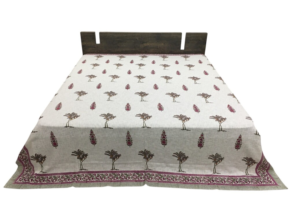 TNT Hand Block Printed Bedcover