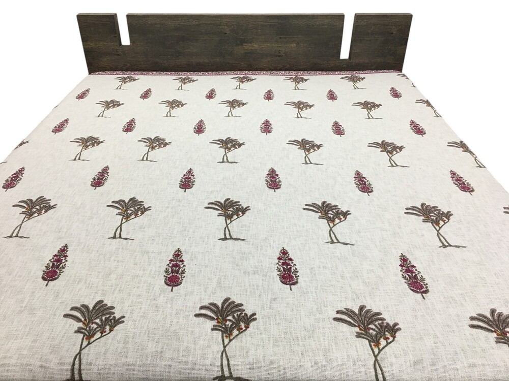 TNT Hand Block Printed Bedcover