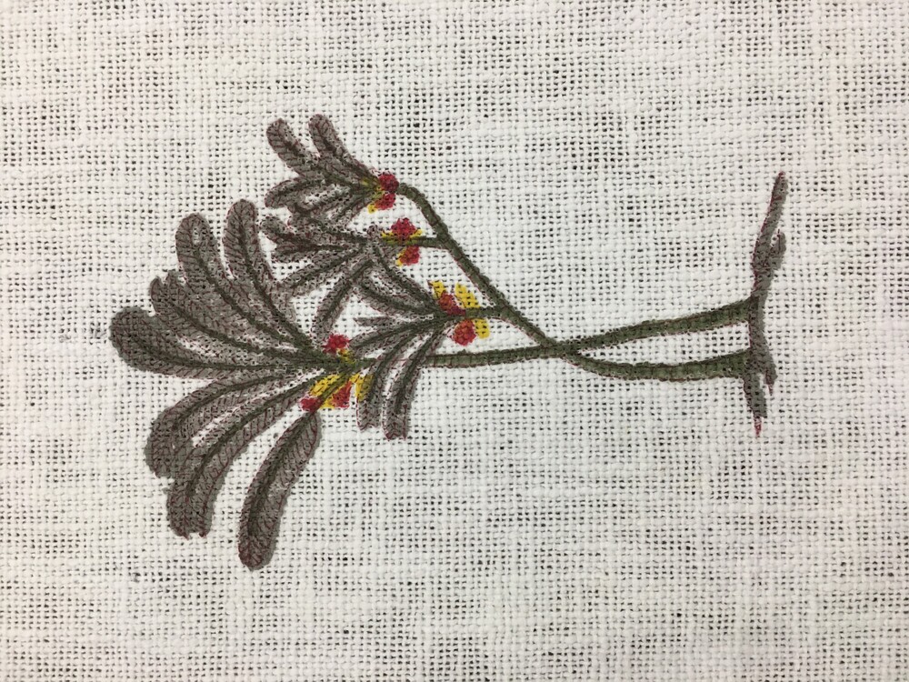 Tnt Hand Block Printed Bedcover - Color: Multi