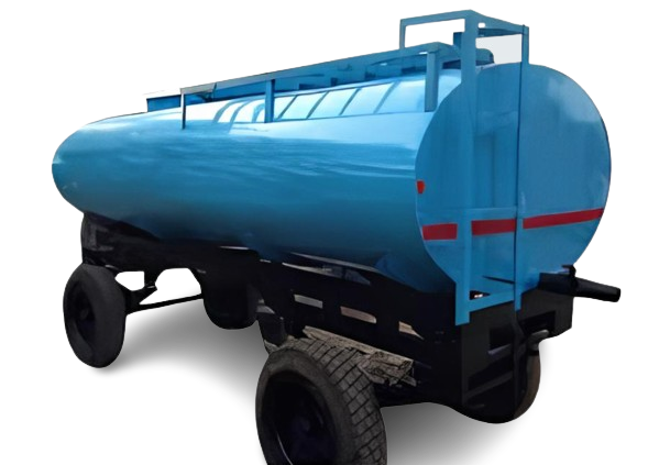 Tractor water tanker trailer