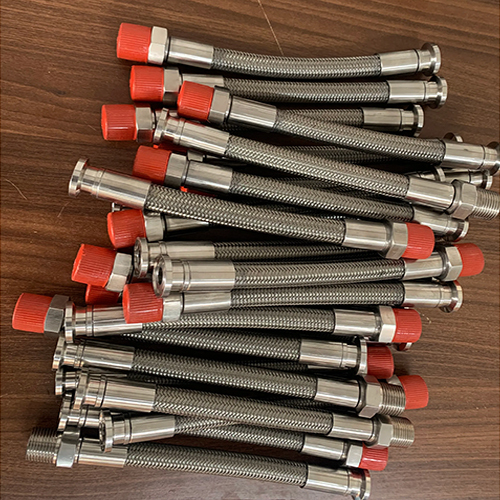 Grade Braided Stainless Steel Connection Pipe - Color: As Per Requirement