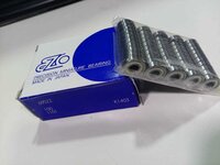Ezo Miniature Bearings - Stainless Steel, Multi Size, Silver | Double Row Ball Bearing, Oil Lubrication, Box Seals